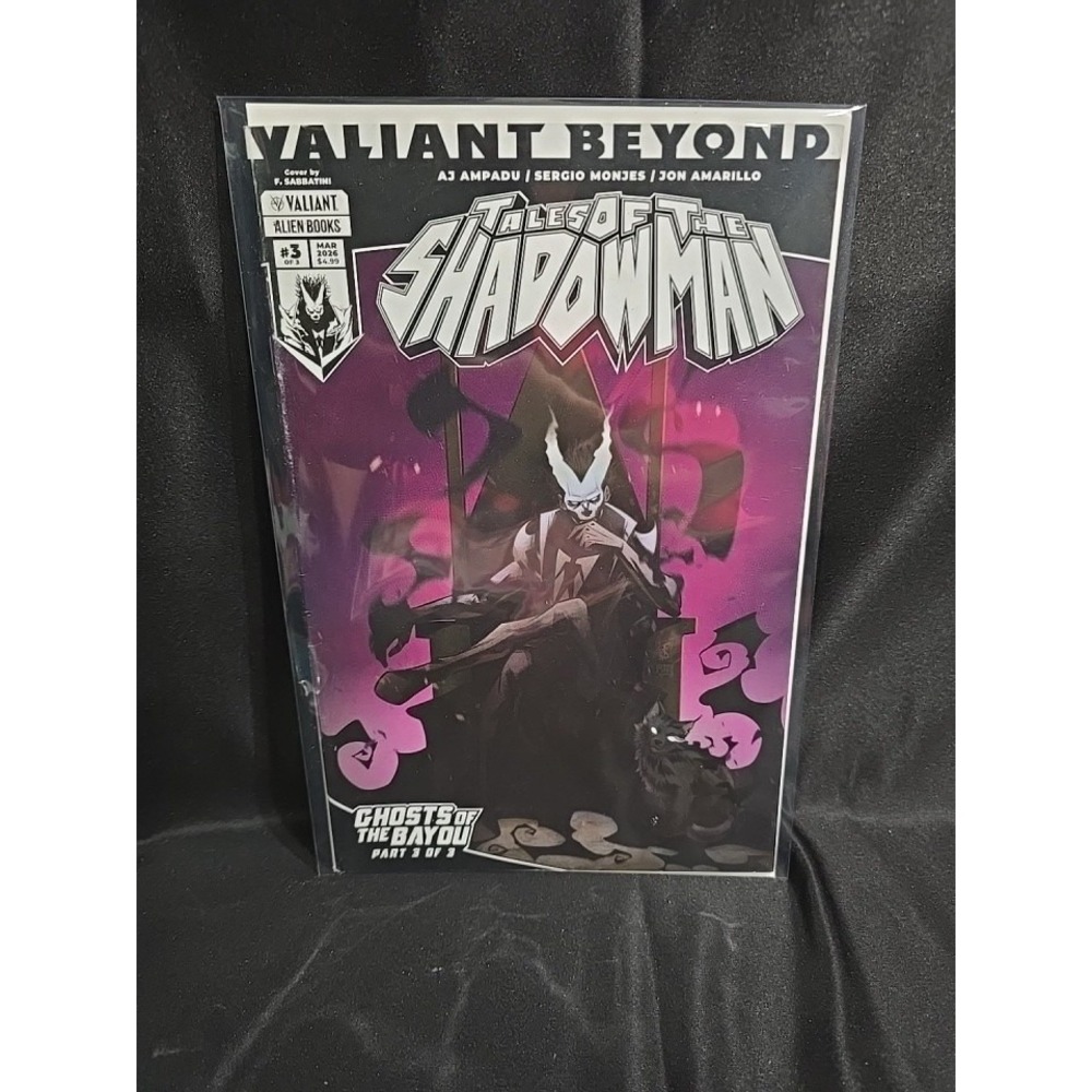 Valiant Beyond: Tales Of The Shadowman #3(Ghosts Of The Bayou) A Cvr, Cabrol